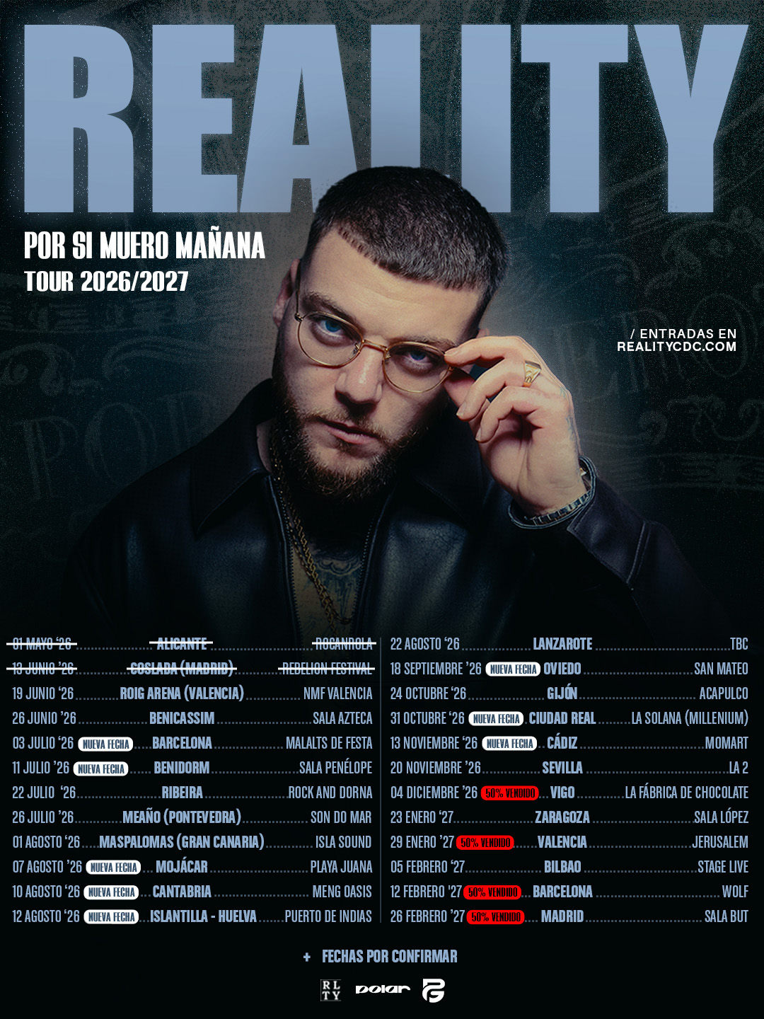 Reality Tour 2026 Official Poster