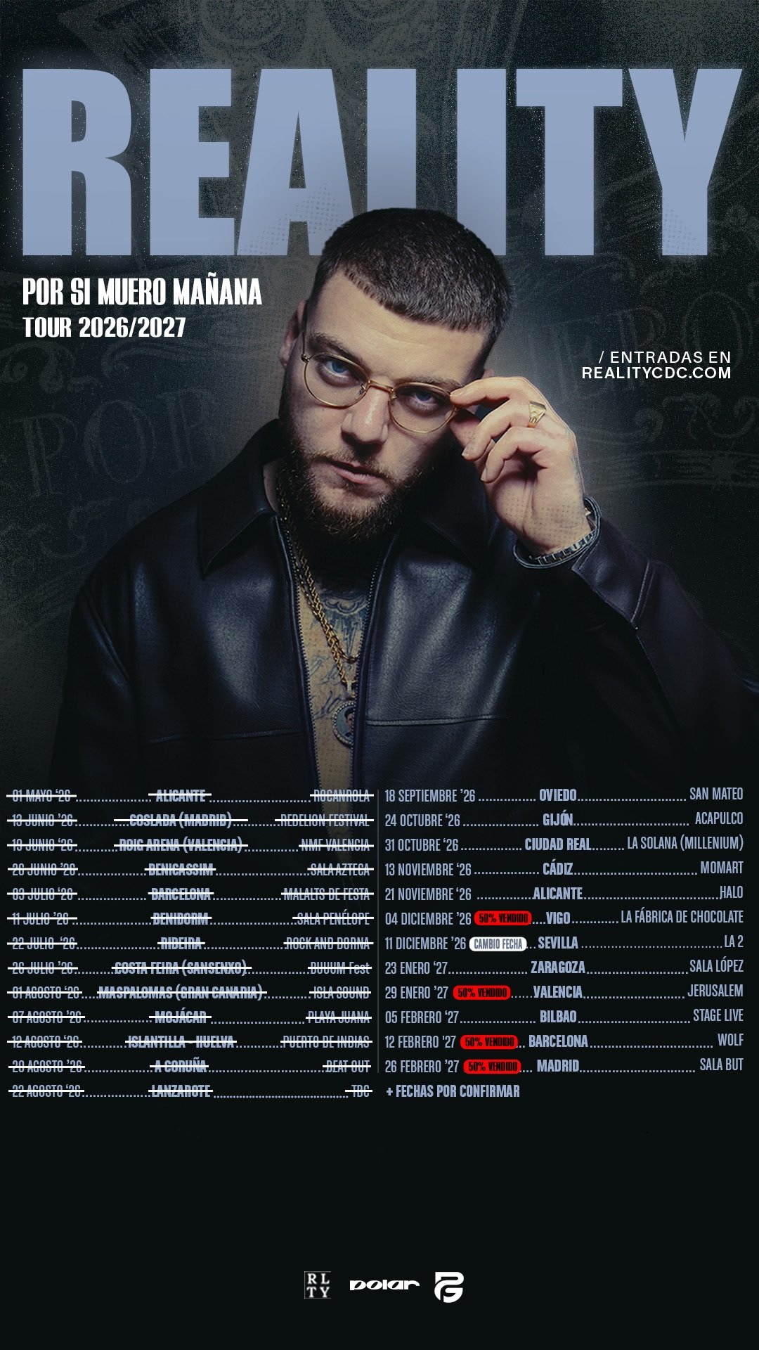 Reality Tour 2026 Official Poster